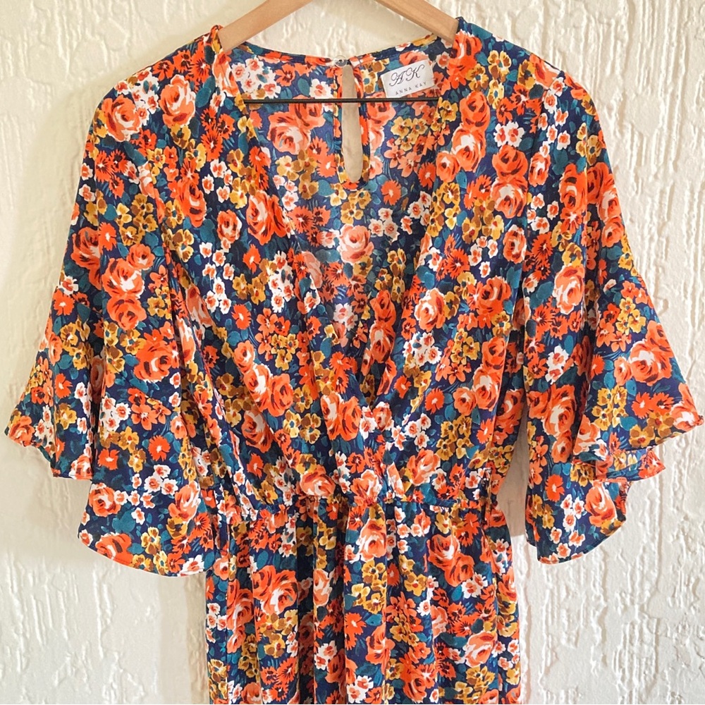 Anna Kay Floral Jumpsuit - Picture 4 of 11